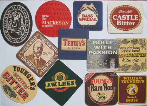 50 X Ale & Bitter Beermats Various Breweries Various & Ages Unused #1 - Picture 4 of 4