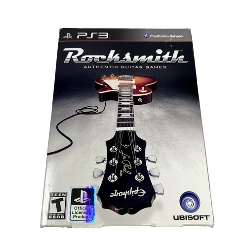 Rocksmith 2014 + Câble PC, Se joue avec une vraie guitare électrique ou basse