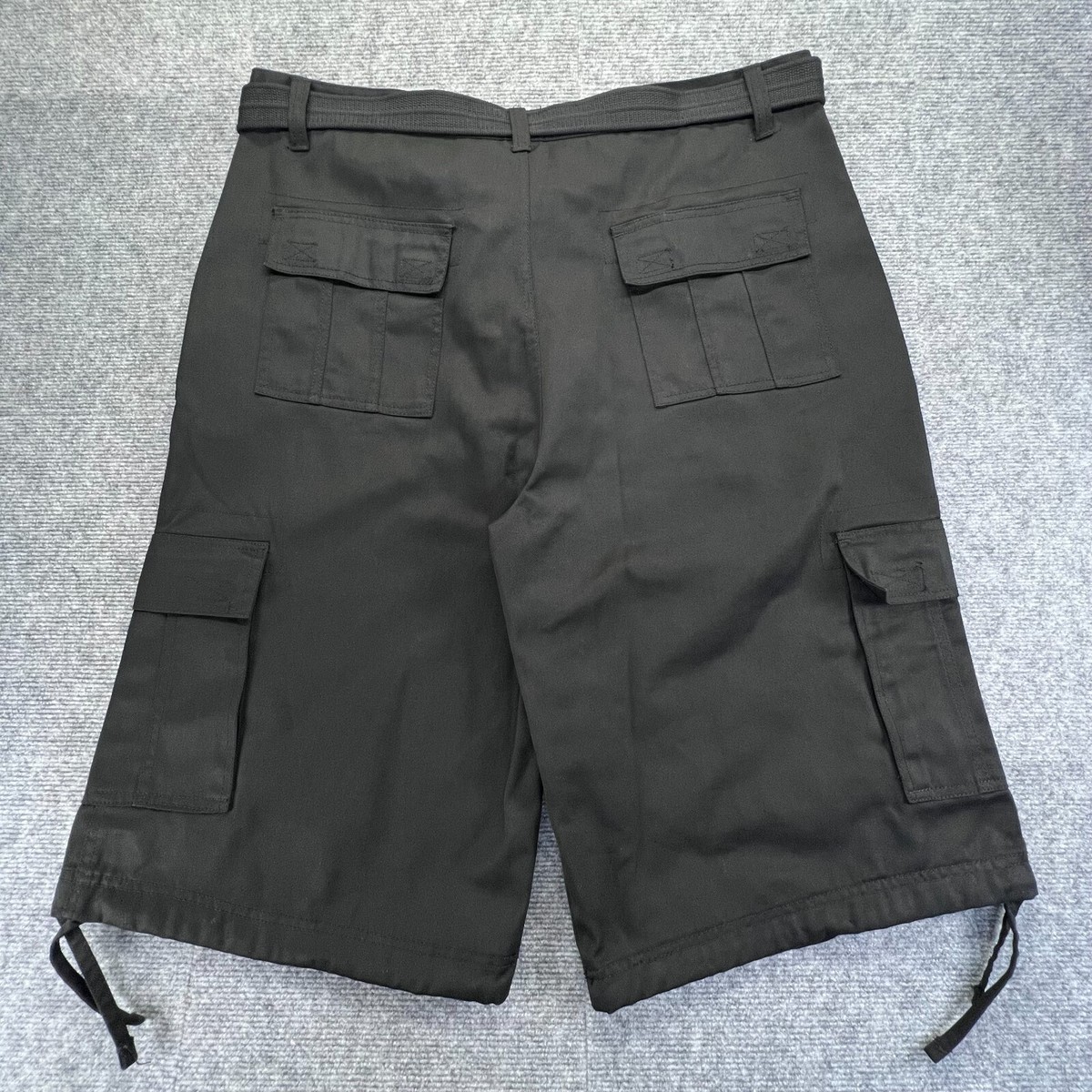 パンツ Back Satin Black Cargo Shorts/Ron Herman RB Vintage Utility Cargo Shorts Mens 42 (Actual 40) Black