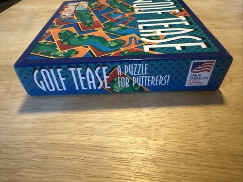 Brand New 1996 Great American Puzzle Factory GOLF TEASE Puzzler For Putterers - Picture 6 of 9