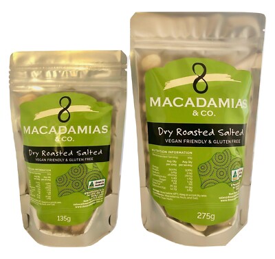 Roasted Salted Macadamia Nuts