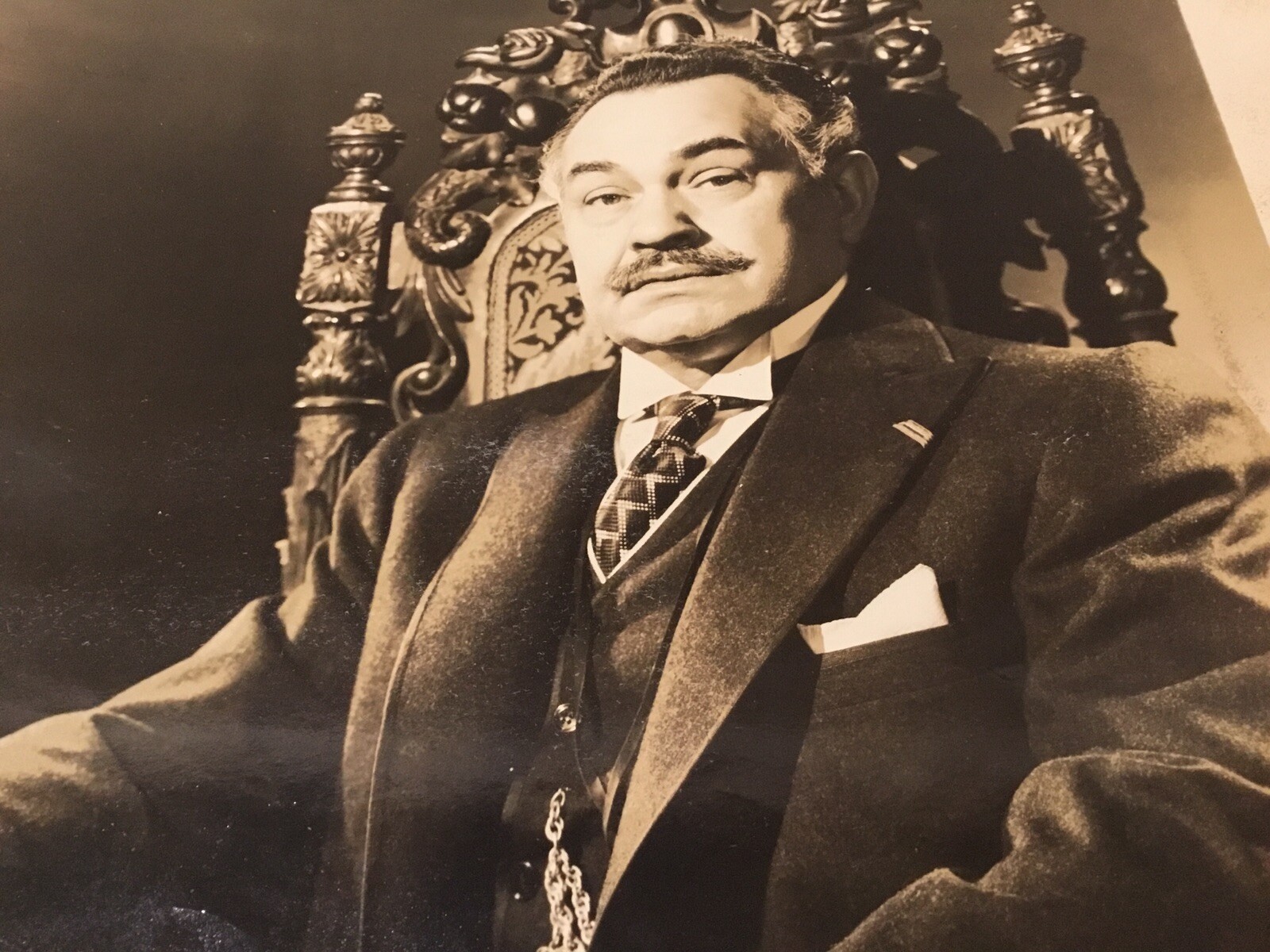 TWENTY CENTURY FOX PHOTO MOVIE 1949  HOUSE OF STRANGERS Edward G. Robinson