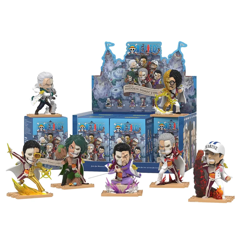 ONE PIECE フィギュアセット Mighty Jaxx One Piece Mighty Jaxx Freeny's Blind Box Figure Toy Series 4