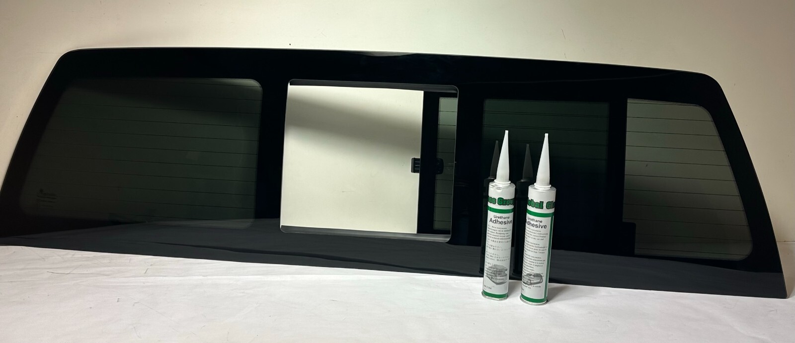 Fits 2007-2013 Chevrolet Silverado Back Glass Rear Window (Manual Slider) Heated