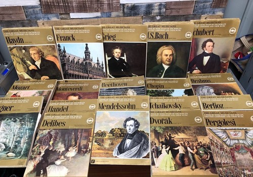 81 x The Great Musicians Study Of The Worlds Greatest Composers & Music + Vinyls
