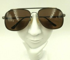 Vintage Ciera Silver Metal Pilot Sunglasses Korea FRAMES ONLY