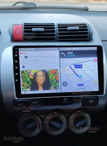 Para Honda Fit Jazz 2002-2007 Apple Carplay Android Auto Car Stereo Radio 4+64GB