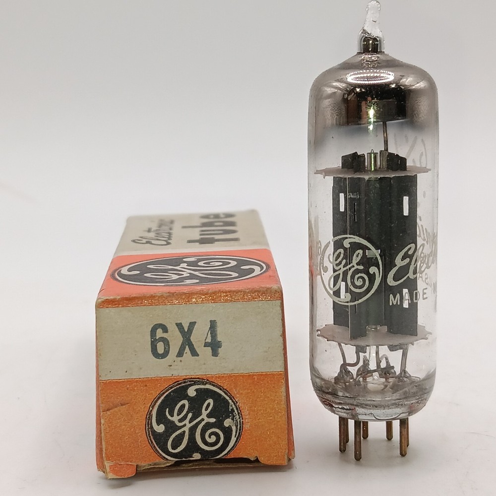 6X4 Vacuum Tube GE 6X4 VTG Radios CV493 EZ90 6063.