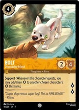 Disney Lorcana Archazia's Island - 18 Bolt Dependable Friend - Common FOIL