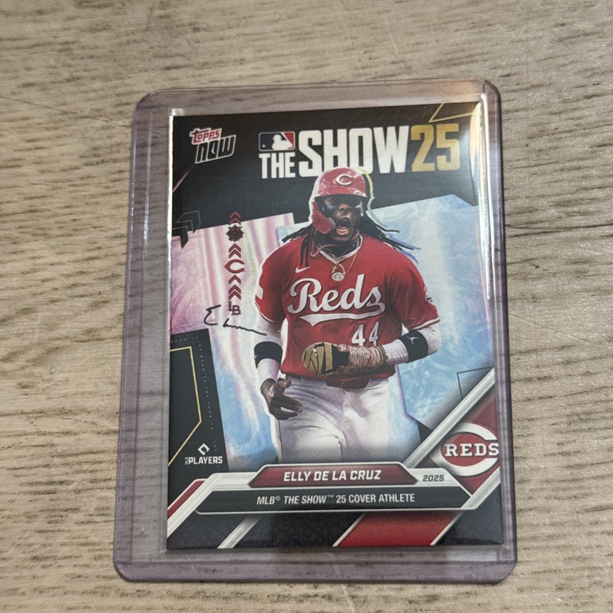 2025 Topps Now MLB The Show 25 Card - Elly De La Cruz MLBTS-EDLC