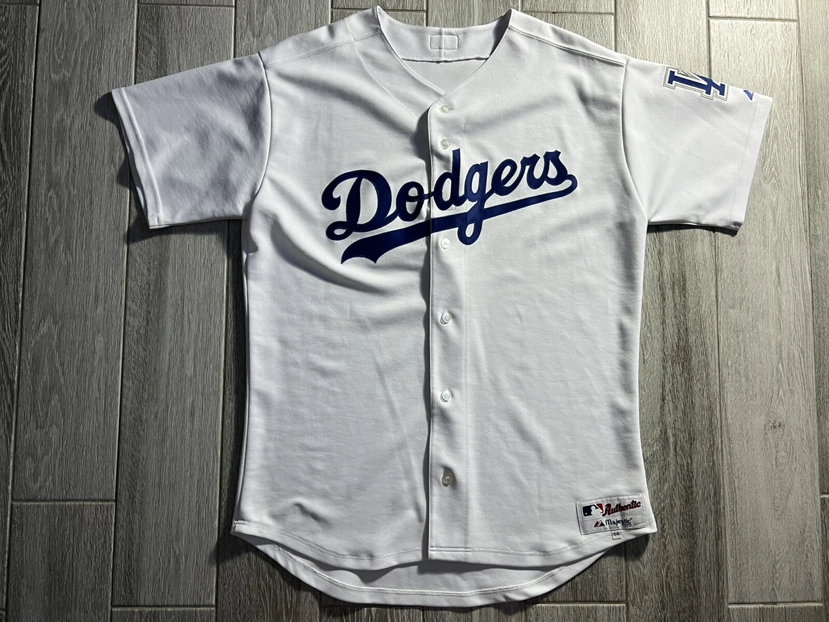 Majestic Brooklyn Dodgers Baseball Jersey in Black for Men