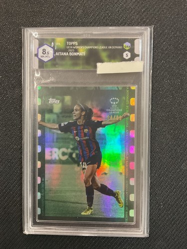 Topps UEFA Women's Champions League On Demand Aitana Bonmati GRAAD 8.5 44/99