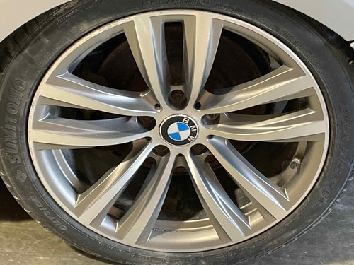 2014 BMW 335I GT Wheel Rim 19X9 Alloy 5 Twin Spoke *SCUFFS* Factory OEM 6854682 - Picture 7 of 7