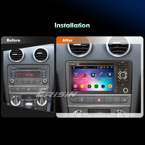 7"Android 14 Navi Autoradio Carplay DVD 4G Bluetooth für AUDI A3 S3 RS3 RNSE-PU - Bild 15 von 16