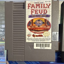 Family Feud GameTek 1988 Nintendo NES NTSC-U/C US/Canada Region Code