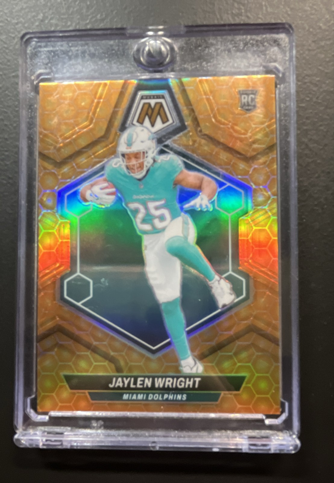 2024 Panini Mosaic - Rookies Jaylen Wright #383 Honeycomb Prizm (RC)