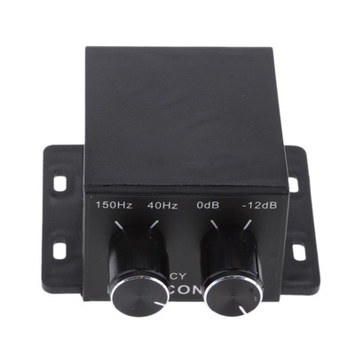 Car Audio Bass RAC Adjust Amplifier Subwoofer Equalizer Crossover Controller