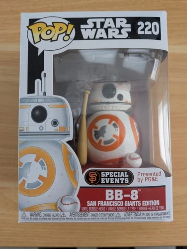 Funko POP! 220 Star Wars BB-8 SF Giants Edition Brand New