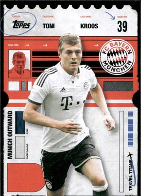 Toni Kroos - 2025 Topps Bayern München Set - Munich Outward