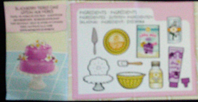 NEW MGA miniverse Make It Mini From Scratch BLACKBERRY TIERED CAKE ULTRA RARE