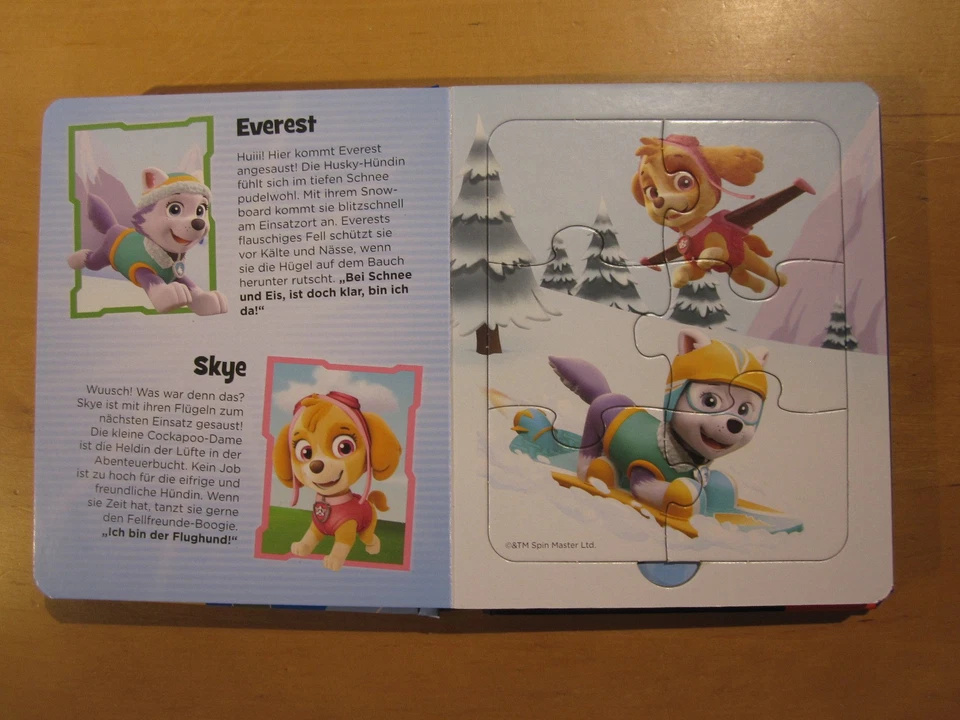Paw Patrol Puzzlebuch Helfer auf vier Pfoten mit 5 ... | Buch | Zustand sehr gut - Bild 4 von 4