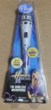 Disney Hannah Montana FM Wireless Microphone Works With Radio New Sealed Rare