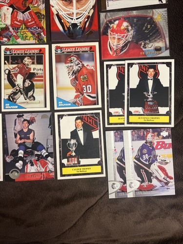 Ed Belfour 28 Card NHL Ice Hockey Trading Card Lot The Eagle ๐ฆ
Blackhawks HOF - Picture 8 of 16