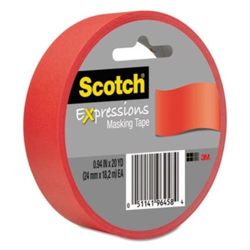 Клейкая лента Scotch Expressions - Ширина 094 X Длина 60 футов - Поверхность пригодная для записи 4090₽
