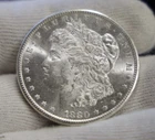 1880 S  US Morgan Silver Dollar $1 Unc