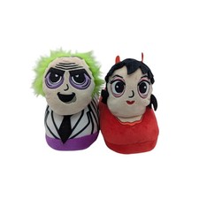 Beetlejuice "It's Show Time" House Shoes Slippers Women's Size 9/10 Lydia Deetz