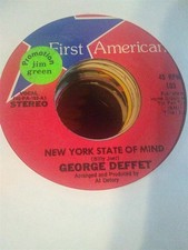 George Deffet, New York State of Mind ~ NM 1978 First American 45 