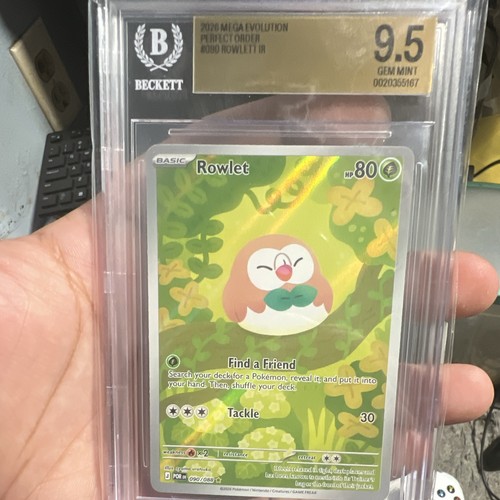 Rowlet graded BGS 9.5 for sale on eBay