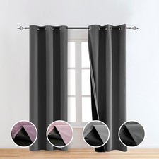 100 Blackout Curtains for Bedroom,Black Out Curtains for Living Room,Room