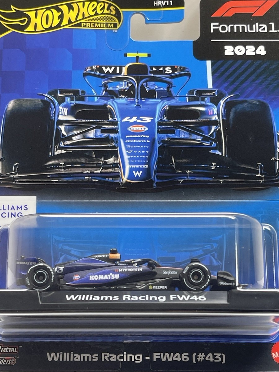 Hot Wheels Premium 2025 Formula 1 '24 Williams Racing #43 Franco