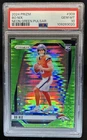 2024 Panini Prizm Bo Nix RC Neon Green Pulsar Rookie #309 Broncos PSA 10