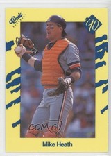 1990 Classic Update Yellow Travel Edition Mike Heath #T40 g4j