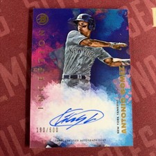 2021 Bowman Inception Inception Auto #/600 Antonio Gomez #PA-AG Yankees (RC)
