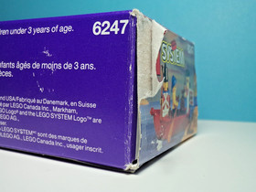 Lego # 6247 : Bounty Boat de Pirate I.  Bo&icirc;te et plan