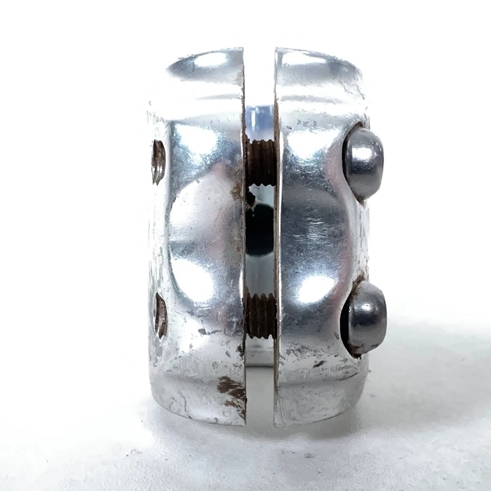 Vintage Titec Stem 1 1/8 in Threadless 25.4 mm MTB 140 mm 2 Bolt Silver 90s - Image 4 of 4