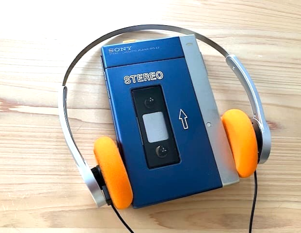 Beautiful Vintage SONY Walkman TPS-L2 Cassette Player Stereo 1st