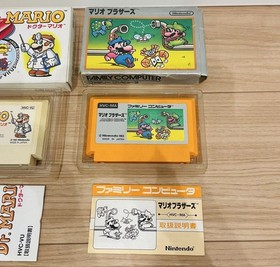 Nintendo Famicom Console Japan Lots of 6 Games Boxed US TARIFF PAID