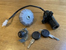 Moto Guzzi V7 III 750 / IV 850? Lock Set Fuel Cap Ignition Switch Seat 2 Keys!!!