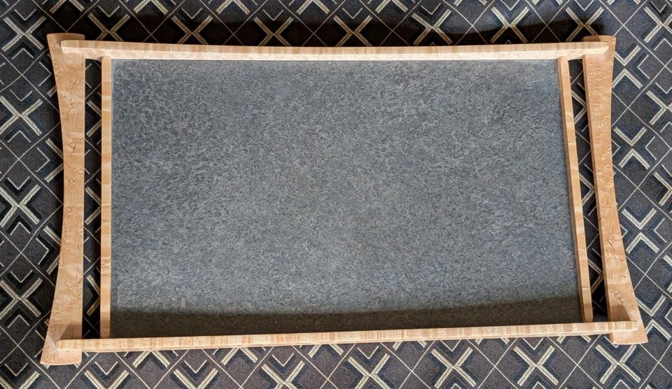 Bandeja para servir Davin & Kesler Inc ojo de pájaro arce grande 24 X 12 pulgadas  Foto 2 de 4