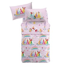 Copriletto trapuntato singolo Caleffi Princess Flowers rosa