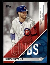 2017 Topps #MVP-2 Kris Bryant MLB Awards Card Chicago Cubs