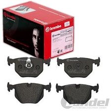 BREMBO BREMSBELÄGE HINTERACHSE passend für BMW 3er E46 7er E38 X3 E83 X5 E53