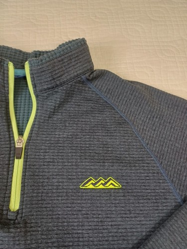 Devereux Proper Threads Herren S Pullover 1/4 Zip blau türkis Golf Activewear - Bild 2 von 12