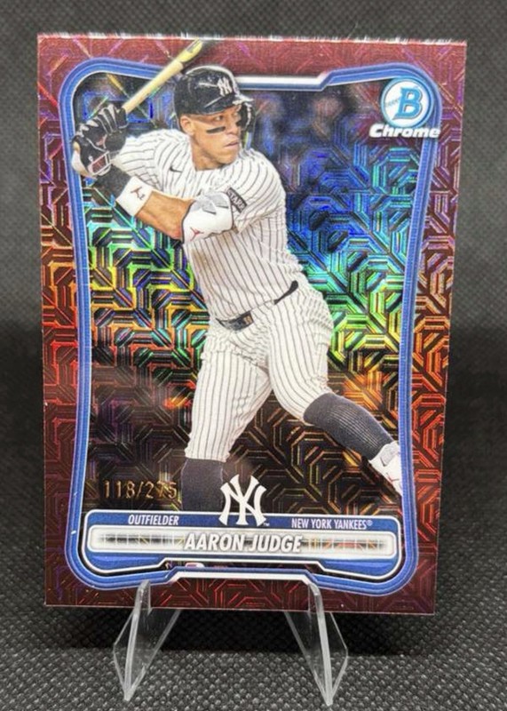  2026 Bowman - Chrome Prospects Mojo Burgundy Refractor #/275