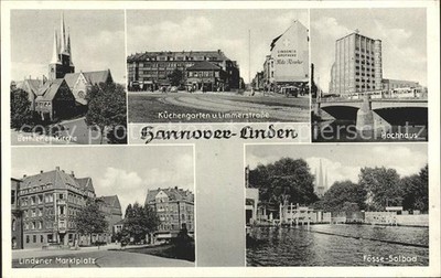 Linden Hannover Bethlehemkirche Kuechengarten Limmerstrasse Hochhaus Foesse Solb