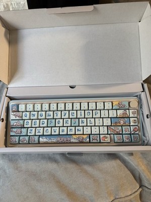 Blue Cidoo Nebula Custom Mechanical Keyboard